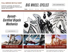 Tablet Screenshot of bigwheelcycle.com